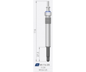 116 235 A-N PARTS 